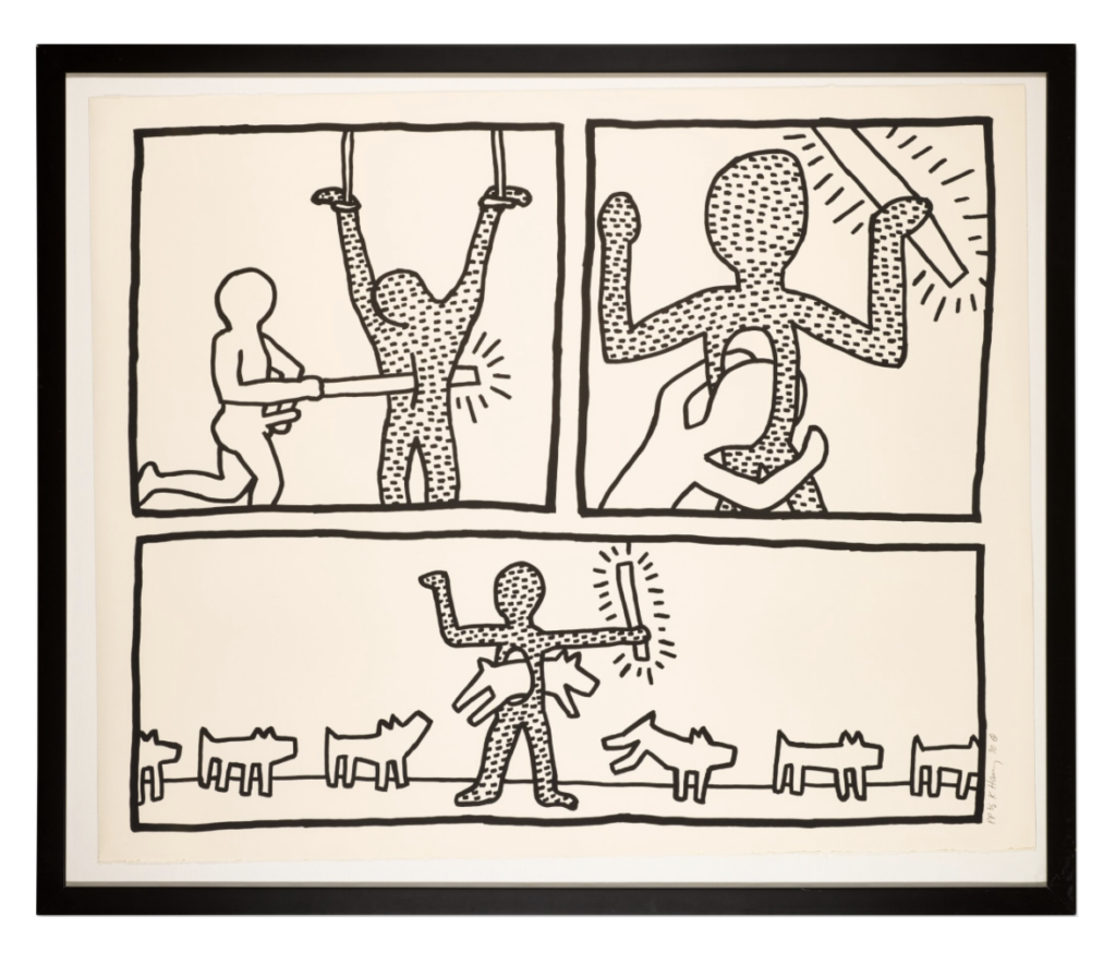 keith haring's plate 179, Vibe Fine Arts